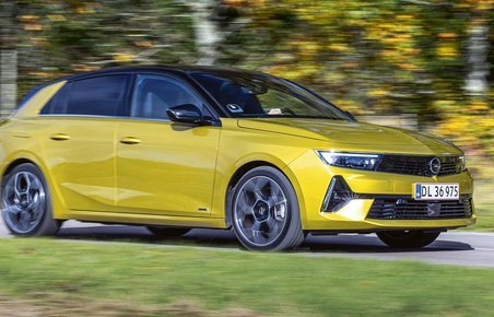 Opel Astra set fra siden