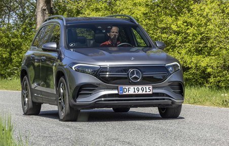 Mercedes-EQ EQB set forfra