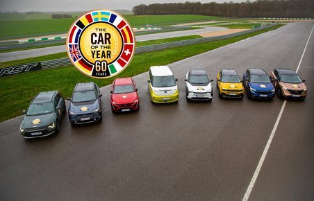 Her er finalefeltet til Car of the Year 2023,