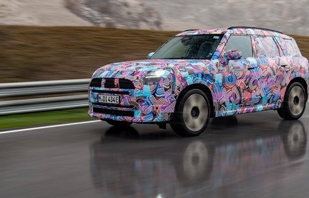Mini Countryman kamufleret