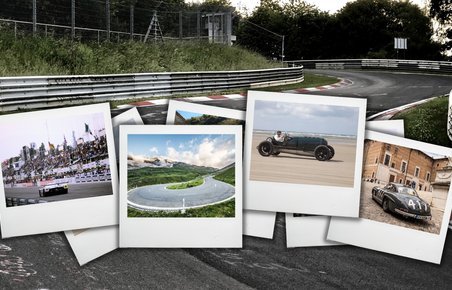 Billede fra sving på Nürnburgring i Tysklans
