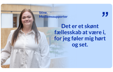 Stine, medarbejder i FDM