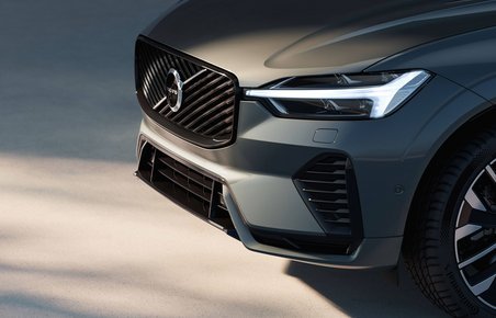 Grill'en på volvo XC60.