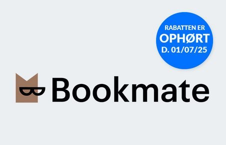 Rabatten hos Bookmate er ophørt